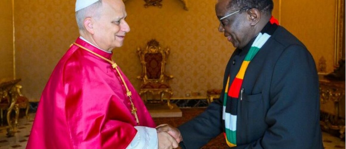 Papa Lav XIV. primio u audijenciju Predsjednika Zimbabvea