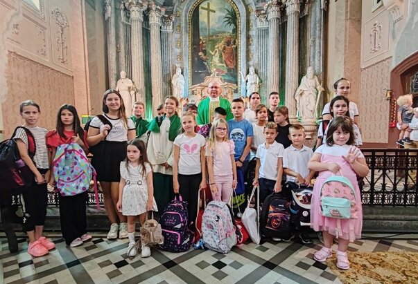 Zaziv Duha Svetoga za početak školske godine u Rumi