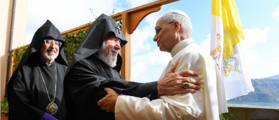Armenski katolikos Karekin II. prvi put u audijenciji kod pape Lava XIV.
