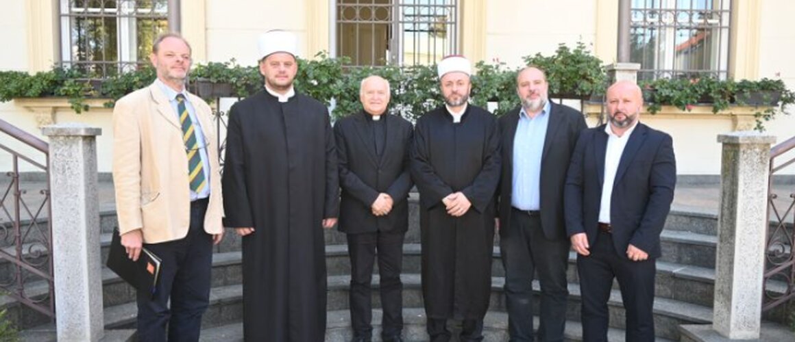 Kardinala Nemeta posjetio Reisu-l-ulema Islamske zajednice Srbije Senad ef Halitović