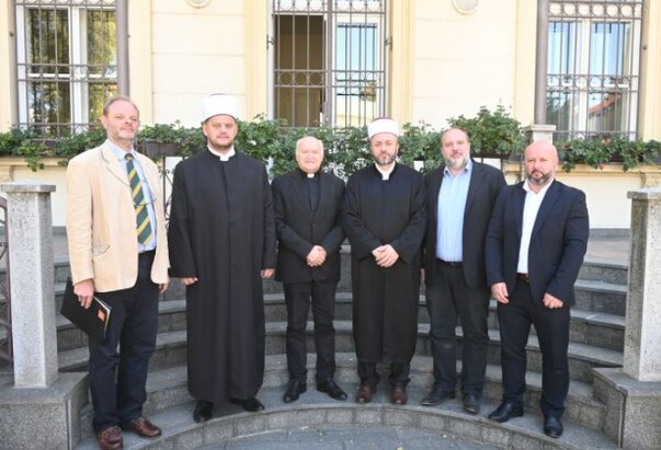 Kardinala Nemeta posjetio Reisu-l-ulema Islamske zajednice Srbije Senad ef Halitović