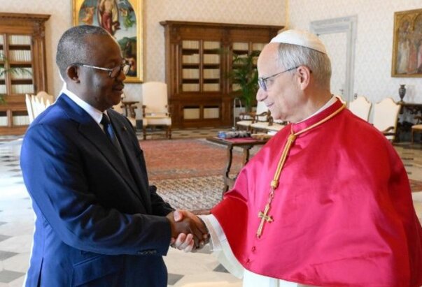Papa Lav XIV. primio predsjednika Gvineje Bissau