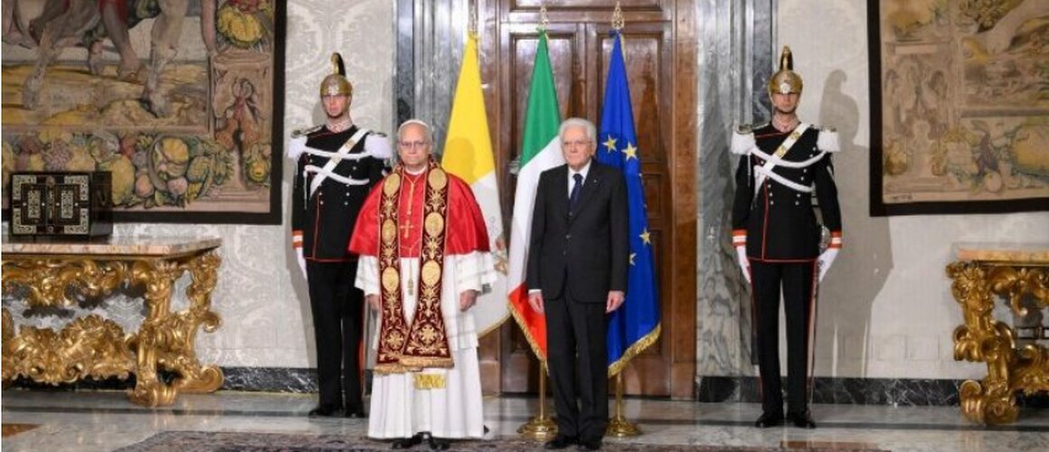 Papa Lav XIV. na susretu s predsjednikom Italije pozvao na mir i dostojanstven suživot među narodima