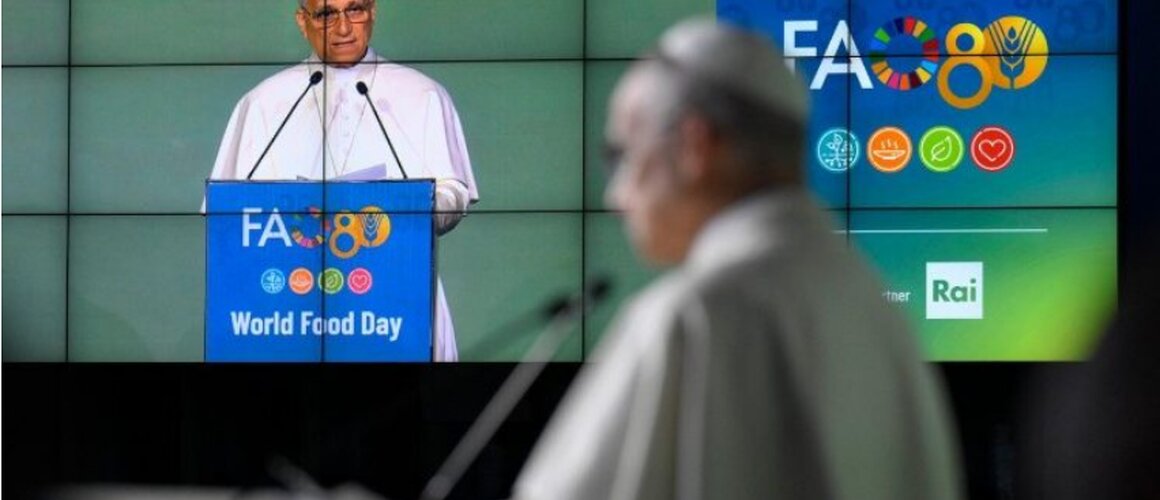 Papa Lav XIV. u FAO-u: Glad je kolektivni neuspjeh i zločin kada se koristi kao oružje rata