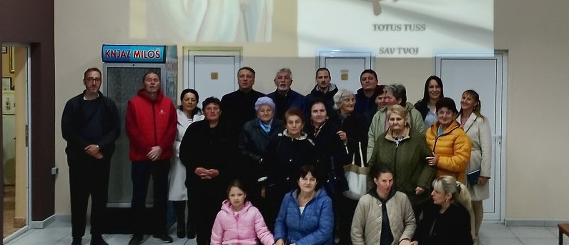 Blagoslov župnog pastoralnog centra u Golubincima