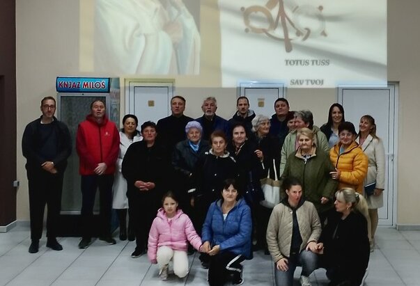 Blagoslov župnog pastoralnog centra u Golubincima