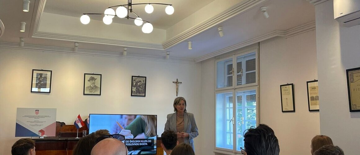 U prostorijama Fondacije »Antun Gustav Matoš« u Beogradu održana radionica »Od školskih klupa do poslovnog svijeta«