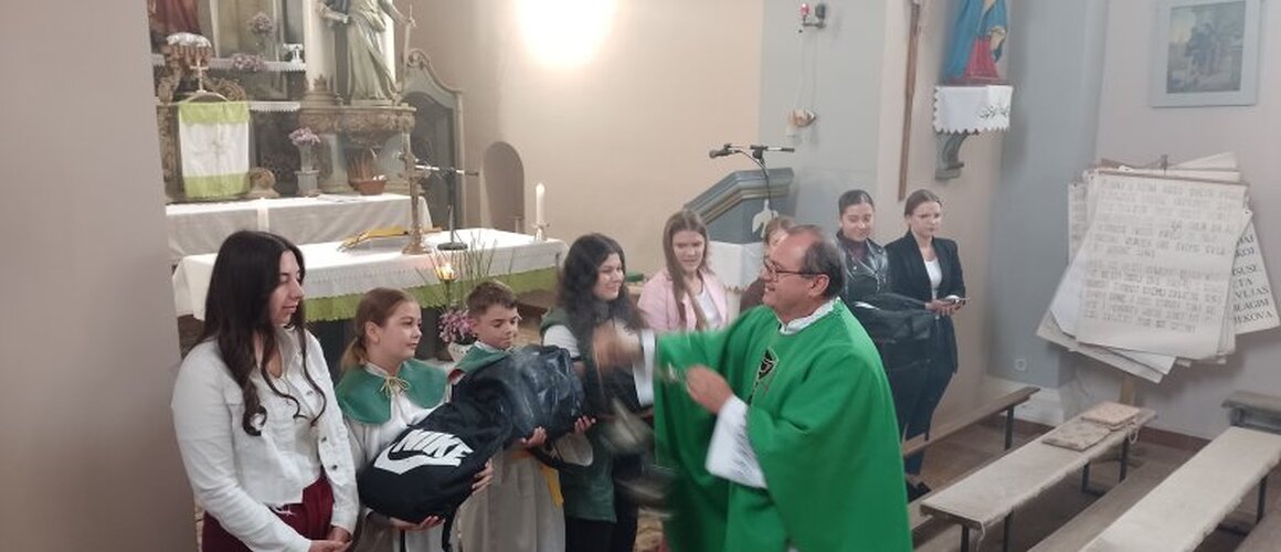 Blagoslov na početku školske godine u župa Šidske općine