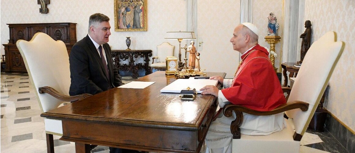 Papa Lav XIV. primio predsjednika Milanovića u Vatikanu