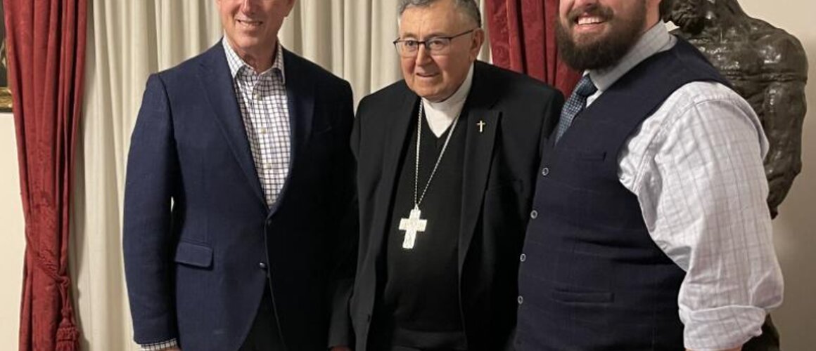 Kardinal Puljić se susreo s Rickom Santorumom