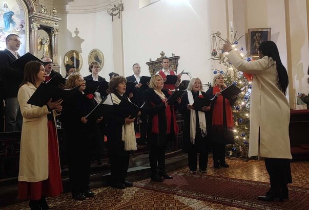 Božićni koncert zbora »Odjek« u Zemunu