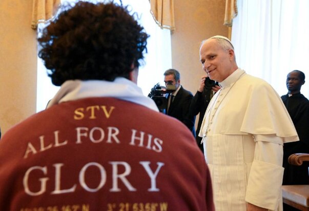 Papa: Siromah je sakramentalna Gospodinova prisutnost