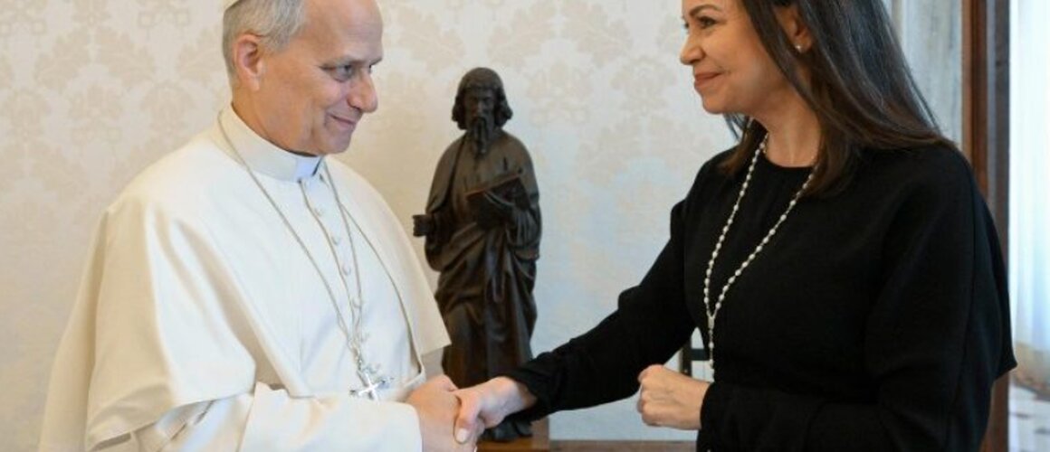 Papa primio u audijenciju venezuelsku političarku i aktivisticu Maríju Corínu Machado