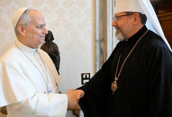 Papa se sastao s velikim nadbiskupom Ševčukom