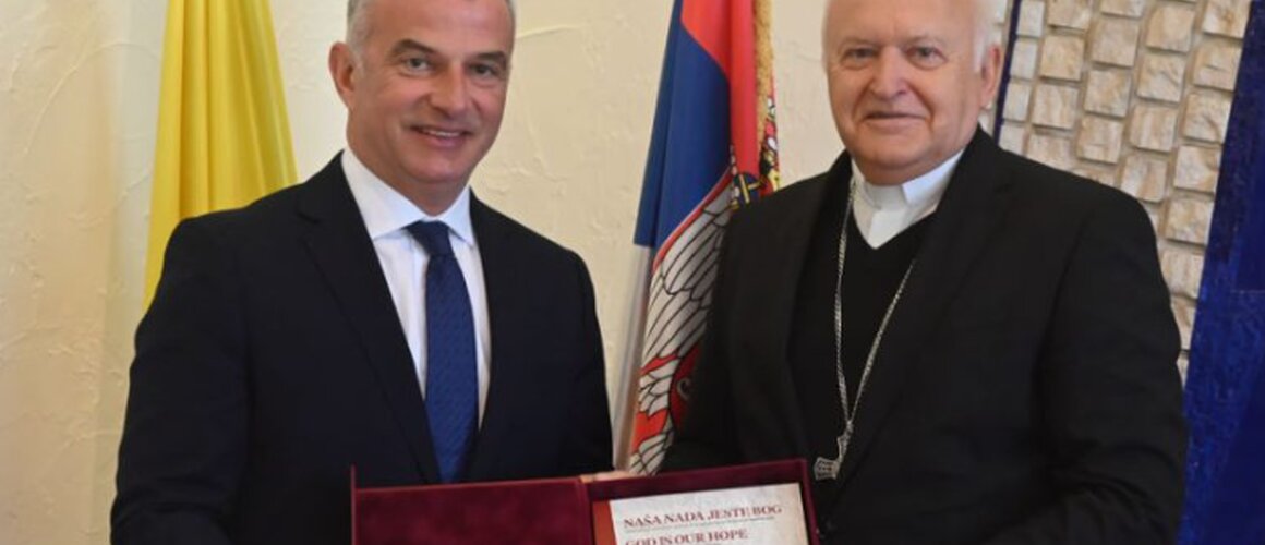 Kardinala Nemeta posetio ambasador Libana Jusef Žabr