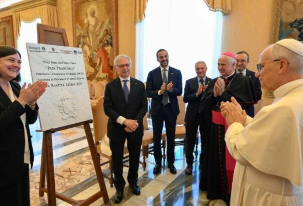 Papa blagoslovio kamen temeljac Centra „Cuore“ posvećenog papi Franji