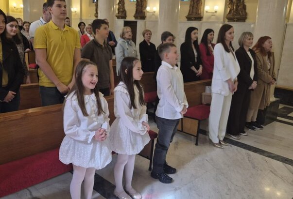 Proslavljena prva pričest u konkatedralnoj župi Krista Kralja u Beogradu