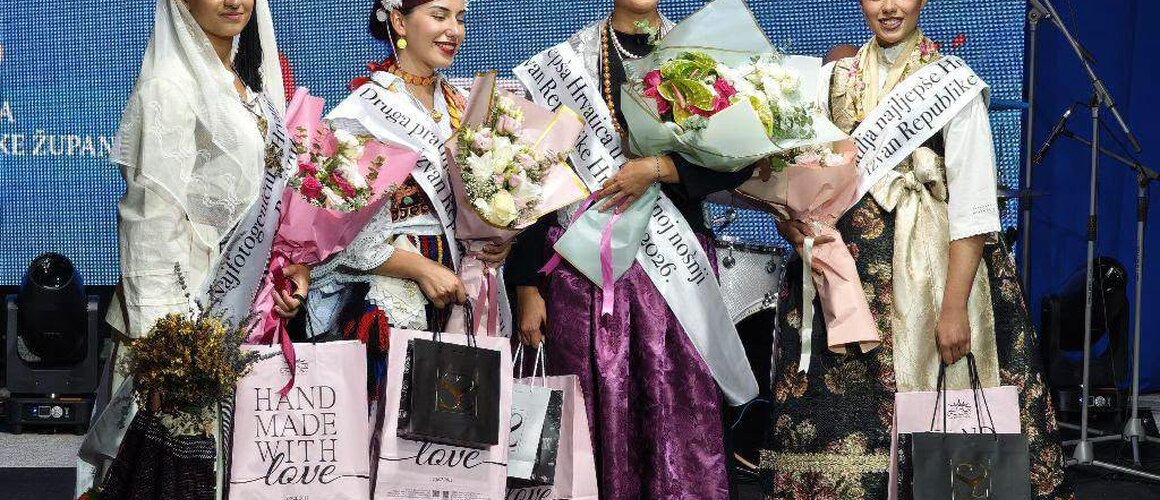 Vesna Barišić iz Argentine najljepša Hrvatica u narodnoj nošnji izvan RH, Martina Dulić iz Srbije prva pratilja